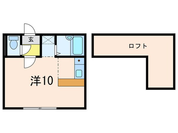 ル－トヒルⅤの物件間取画像